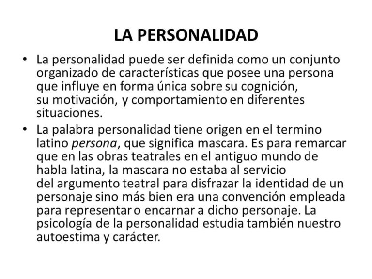 Descubre tu tipo de personalidad y su significado Guía completa