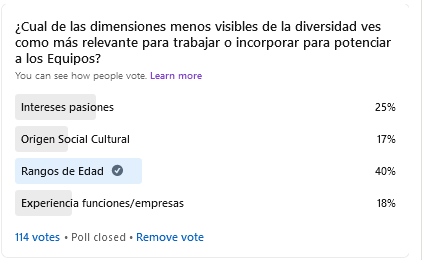 Diversidad de intereses y pasiones