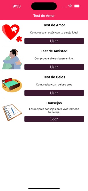 Test de amor