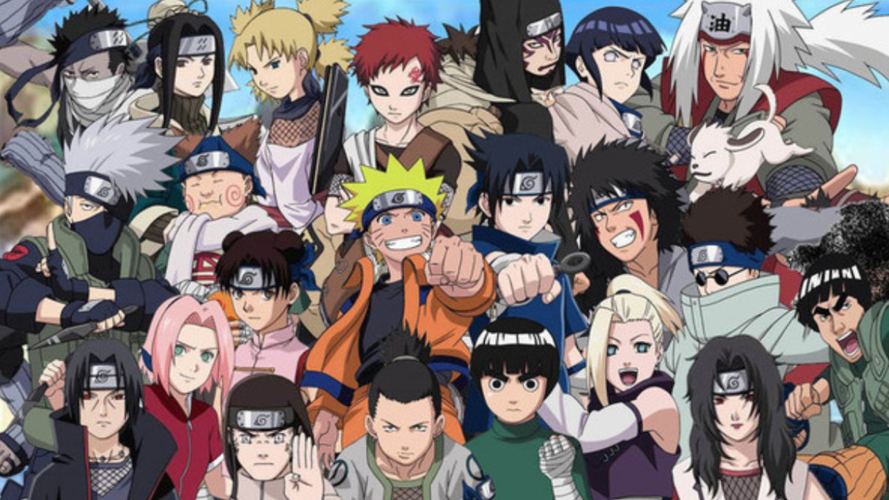 Personajes de Naruto juntos