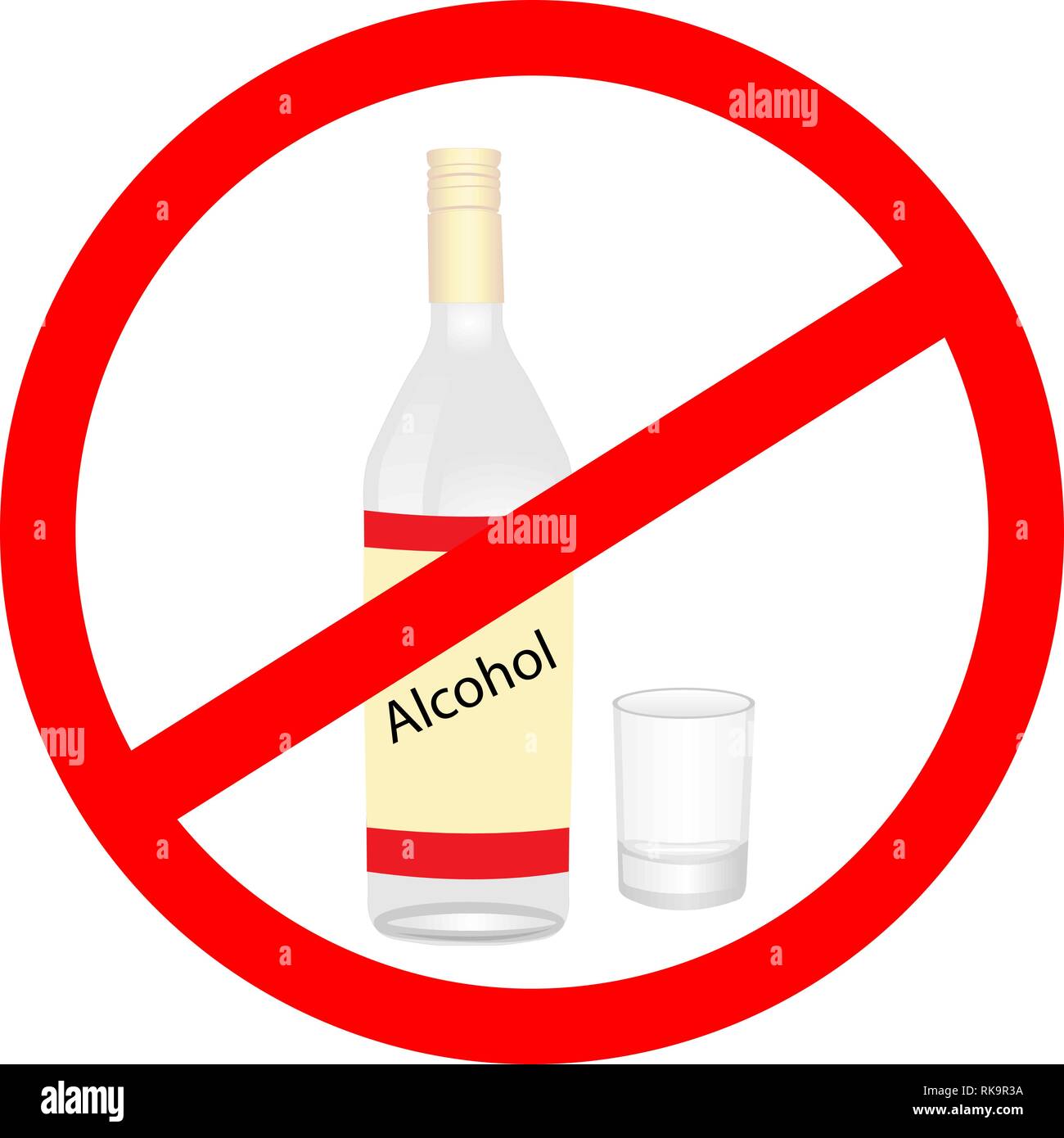 Advertencia: No consumir alcohol