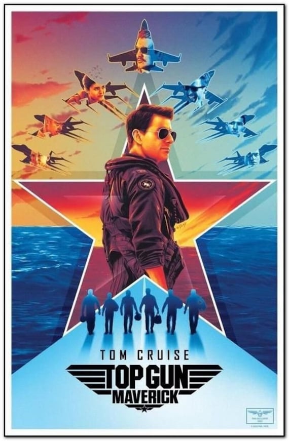 El afiche de Top Gun