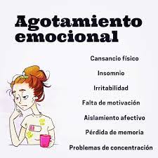 Ejemplo: Agotamiento físico y emocional