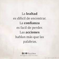 Confianza y lealtad