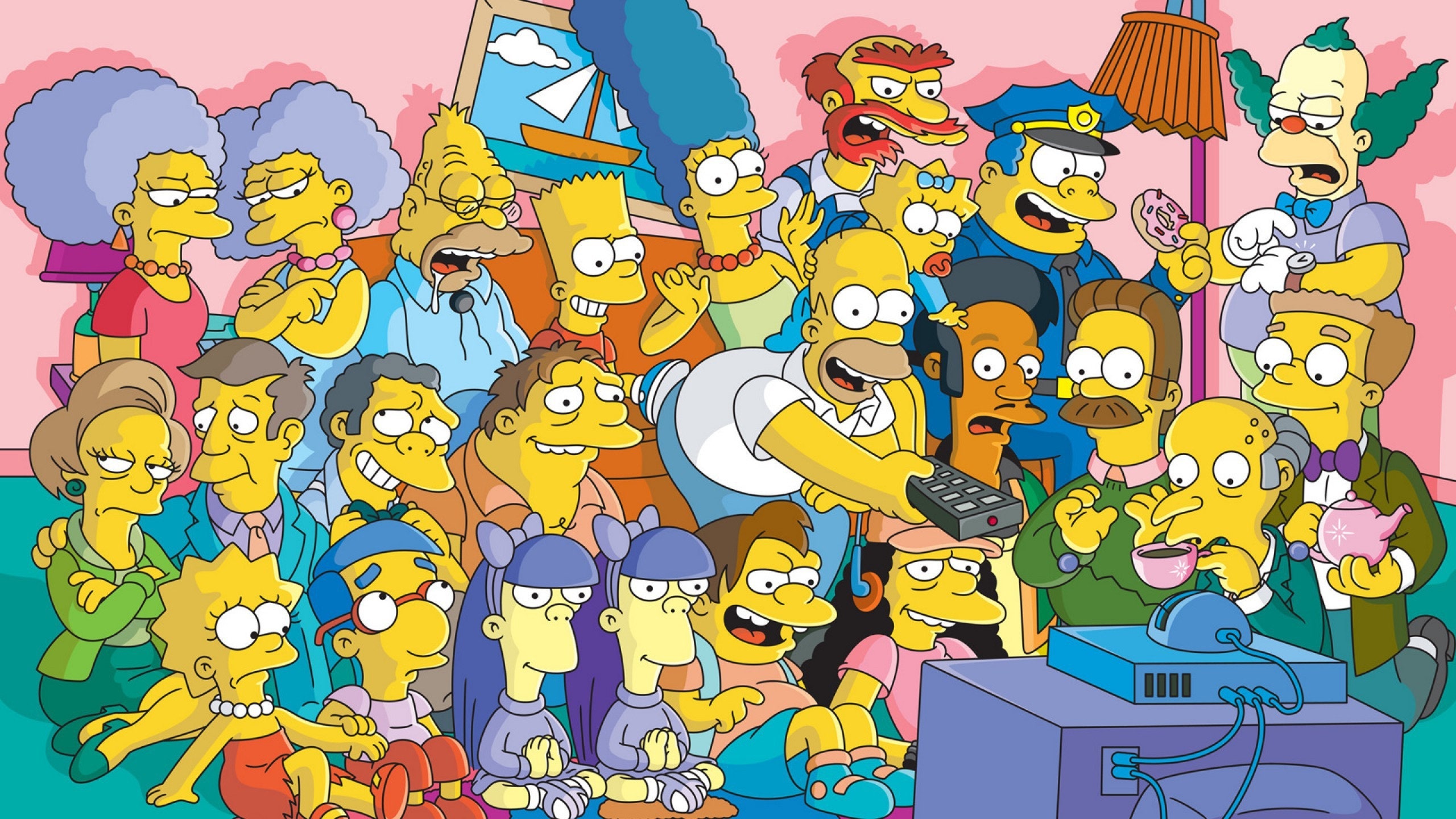 Los personajes de Los Simpson