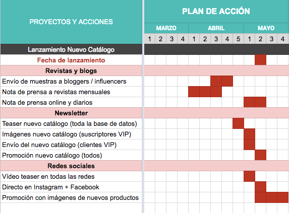 Plan de acción