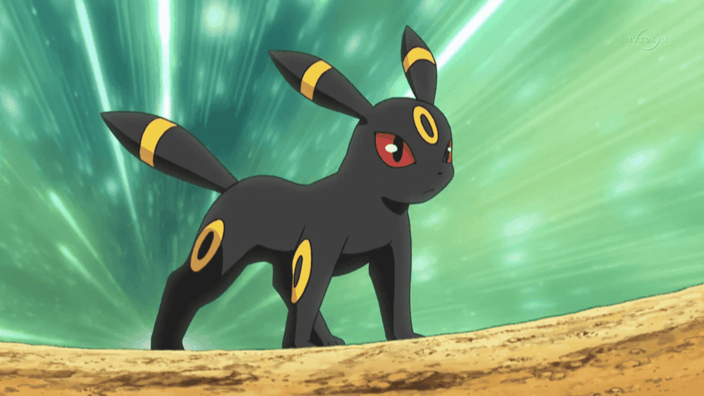 Umbreon en la noche